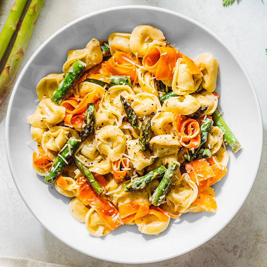 Spring Vegetable Tortellini Skillet