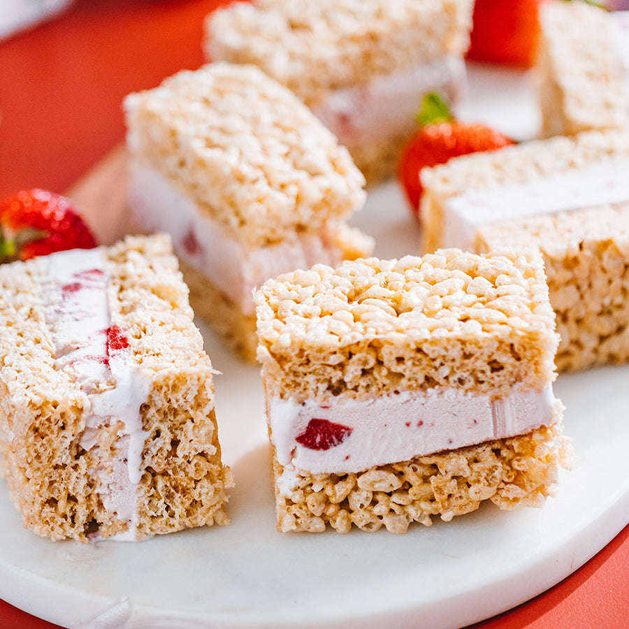 Honey Butter Crispies Ice Cream Sammies
 &ndash; Better Butter
