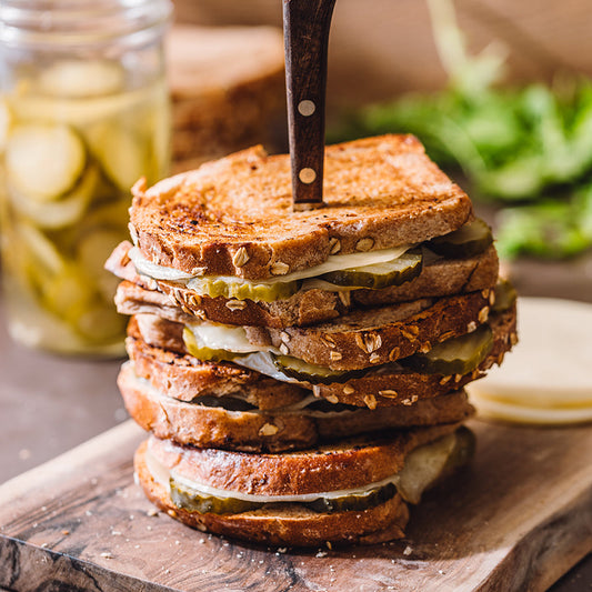 Dill Pickle Grilled Cheese