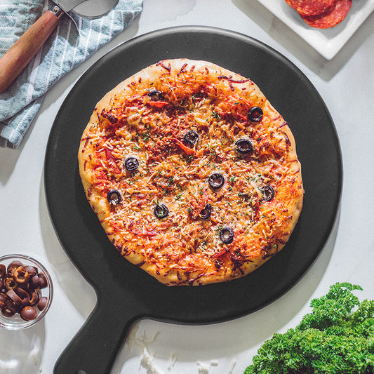 Garlic Butter Pizza Crust