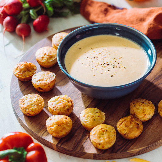 Garlicky Beer Cheese Dip