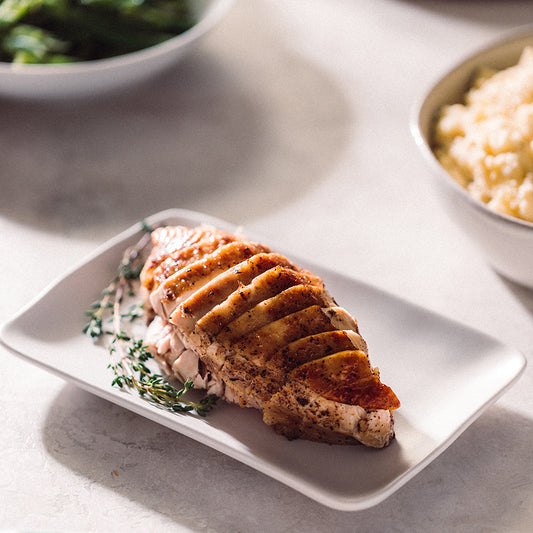 Instant Pot Turkey with Garlic Herb Better Butter