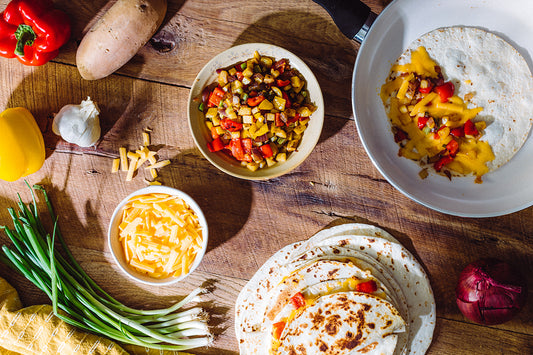 Loaded Veggie Quesadilla