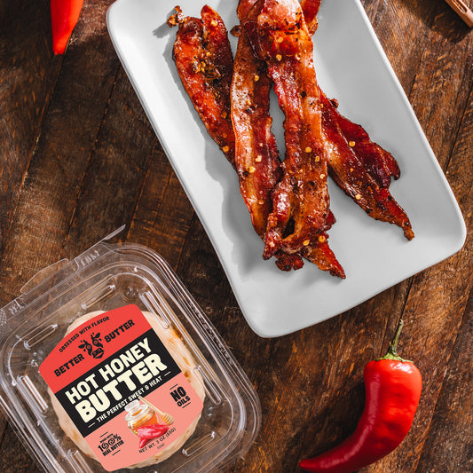 Hot Honey Glazed Bacon