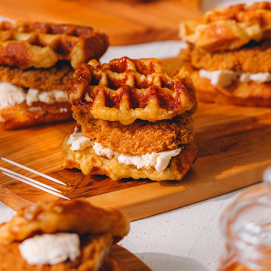 Easy Honey Butter Chicken & Waffles