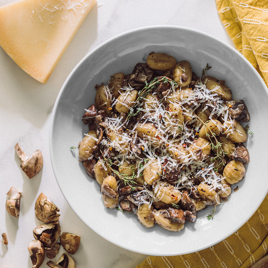 Black Truffle Mushroom Gnocchi