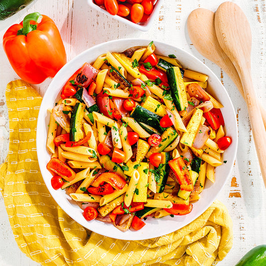 Grilled Veggie Pasta Salad