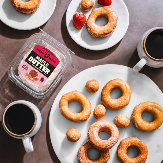 Maple Butter Glazed Donuts