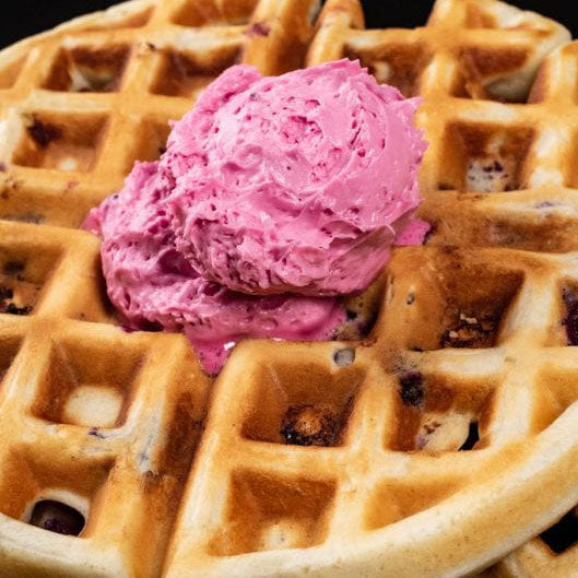 Lemon Blueberry Waffles